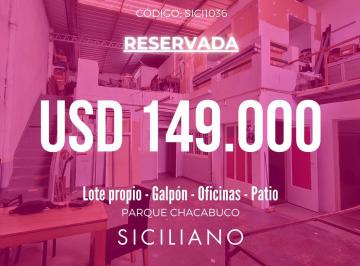 Casa · 222m² · 5 Ambientes · 1 Cochera · PH en Parque Chacabuco