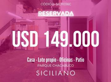 Bodega-Galpón · 222m² · 5 Ambientes · 1 Cochera · PH en Parque Chacabuco