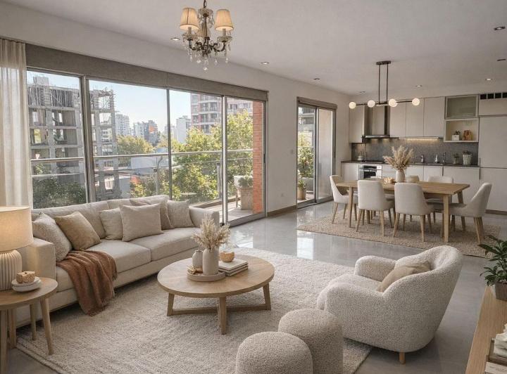 Departamento · 100m² · 4 Ambientes · 1 Cochera