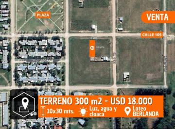 Terreno , Avellaneda · Terreno en Venta - Loteo Berlanda - Avellaneda (Santa Fe)
