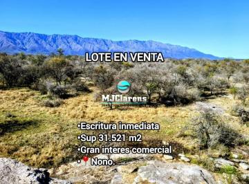 Terreno · 3ha · Oportunidad Lote de 31.521 m² Escritura en Nono