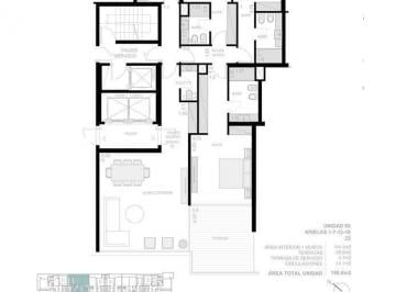 Departamento · 144m² · 4 Ambientes · Departamento - Playa Mansa