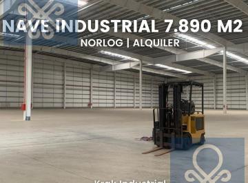 Depósito · 7890m² · Nave Industrial de 7.890 m² en Parque Industrial Norlog, Benavidez
