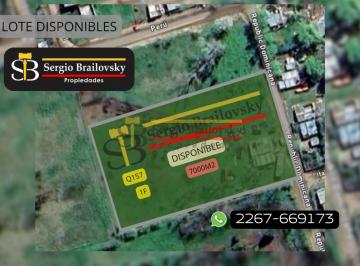 Terreno · 7000m² · Lote en General Madariaga - 7.000 m² Sobre Calle Republica Dominicana