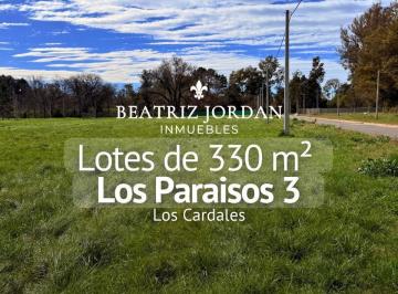 Terreno · 330m² · Terrenos en Venta, Barrio Abierto Los Paraisos 3, Los Cardales