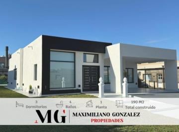 Casa · 190m² · 5 Ambientes · 1 Cochera · Casa Venta y Alquiler Lagos de Canning