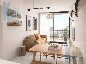 Departamento · 48m² · 2 Ambientes · Amplio y Luminoso Departamento 2 Ambientes con Balcón Al Frente en Monserrat. Entrega 2027