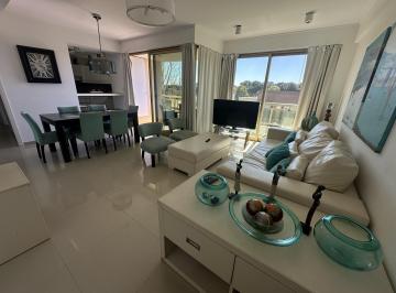 Departamento · 110m² · 3 Ambientes · 1 Cochera · Departamento en Venta Albar Club de Mar 2 Dorm. Amoblado con Cochera Pinamar