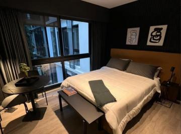 Departamento de 1 ambiente, Colegiales · Dark Zapata Quo: Elegancia Moderna con Comodidades de Lujo y Diseño Exclusivo
