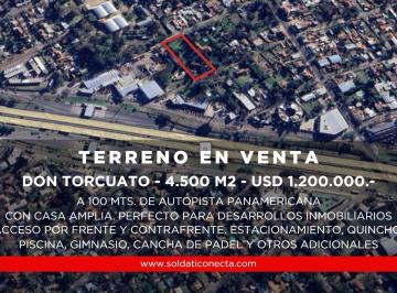 Terreno · 600m² · Terreno en Venta de 4.500 m² - Don Torcuato