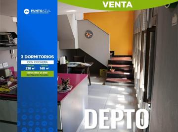Departamento · 140m² · 4 Dormitorios · 1 Cochera · Departamento en Venta/ 3 Dorm., Mas Dependencia Servicio