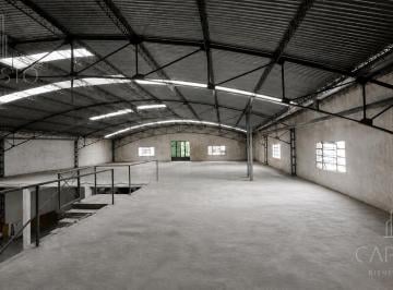 Depósito · 832m² · 4 Ambientes · Depósito Más Local a La Calle Techo Parabolico 8 m C/entrepiso, Oficinas, Baños en San Andrés