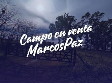 Campo de 4 ambientes, Marcos Paz · Campo en Venta – 26 Hectáreas Productivas con Laguna Natural en Marcos Paz
