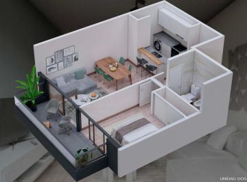 Departamento · 41m² · 2 Ambientes · Venta Departamento 2 Ambientes en Construccion Villa Bosch