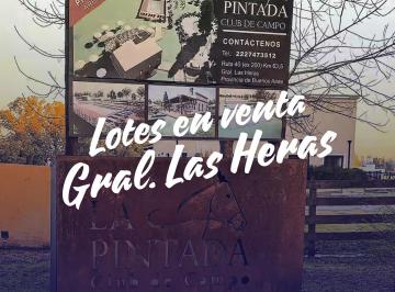 Campo , General Las Heras · Lotes en Venta La Pintada Club de Campo General Las Heras