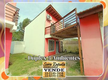 Casa de 3 ambientes, Mar del Tuyú · 6 7936 Espectacular Dúplex 2 Habitaciones 3 Amb Mar del Tuyú La Costa Vende Sara Zapata Inmobiliaria