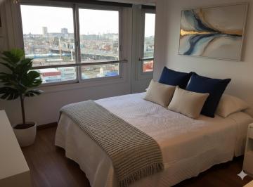 Departamento de 1 ambiente, Recoleta · Alquiler Temporario en Recoleta. Piso Alto Vista Abierta