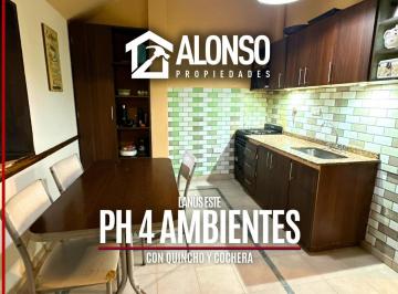 PH · 120m² · 4 Ambientes · 1 Cochera · PH 4 Ambientes con Quincho en Venta en Lanús