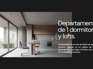 Departamento · 50m² · 2 Ambientes · Venta - Departamentos de 1 Dormitorio y Lofts. Lourdes, Rosario.
