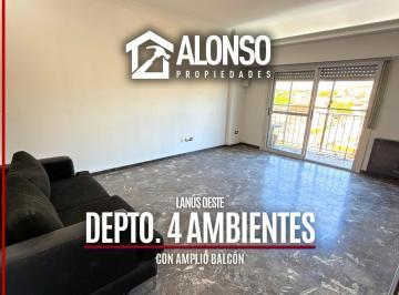 Departamento · 80m² · 4 Ambientes · Departamento 4 Ambientes en Venta en Lanus Oeste