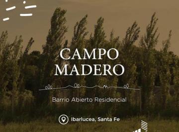 Terreno · 305m² · Venta Terreno Campo Madero II Ibarlucea Rosario Santa Fe