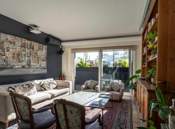 Departamento de 3 ambientes, Recoleta · Departamento de Lujo + Terraza con Parrilla