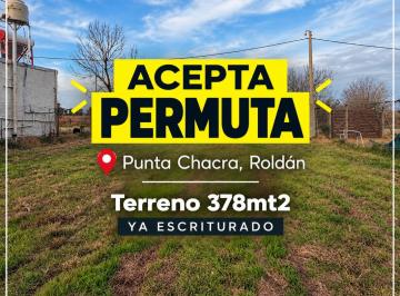 Terreno · 378m² · Venta Terreno en Roldan Acepta Permuta