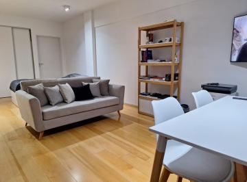 Departamento · 36m² · 1 Ambiente · 1 Cochera · Piso 8° Al Frente - Super Luminoso - Apto Profesional - Cochera Fija y Baulera Individual
