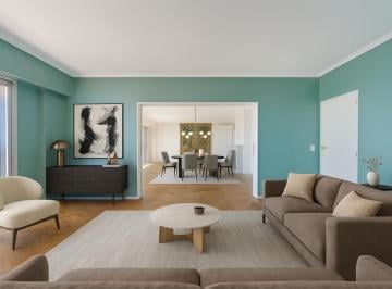 Departamento · 265m² · 7 Ambientes · 2 Cocheras · 6 Ambientes con 2 Cocheras Piso Alto en Recoleta - Retiro