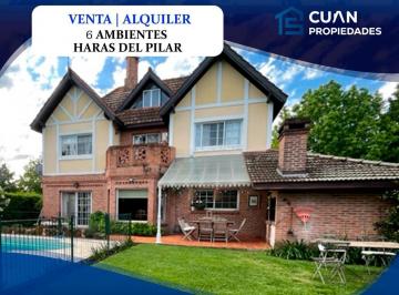 Casa · 270m² · 5 Ambientes · 3 Cocheras · El Establo Casa en Alquiler Temporal Febrero