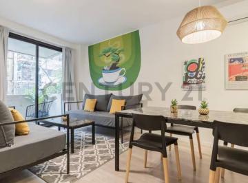 Departamento · 38m² · 2 Ambientes · Venta Departamento 2 Ambientes Al Frente con Balcón y Patio en Palermo Opción Amoblado Apto Credito