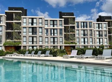 Departamento · 96m² · 3 Ambientes · 2 Cocheras · Departamento en Alquiler Planta Baja con Jardin y Vista Al Golf en Residence Pilara