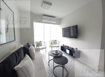 Departamento · 60m² · 2 Ambientes · Alquiler Departamento Temporario de 3 Ambientes en Palermo Chico con Cochera
