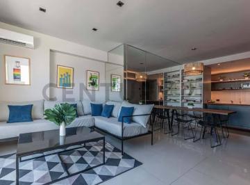 Departamento · 98m² · 3 Ambientes · 1 Cochera · Venta Departamento 3 Ambientes con Terraza y Amenities Palermo Chico Amoblado Opcion Cochera