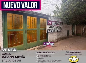 RUS-RUS-10687_2 · Venta Casa 2 Ambientes a Reciclar - Ramos Mejia