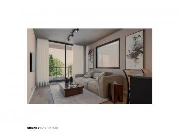 Departamento · 64m² · 3 Ambientes · C15 Departamento de 2 Dormitorio en Cerrito y Paraguay - Pronta Entrega