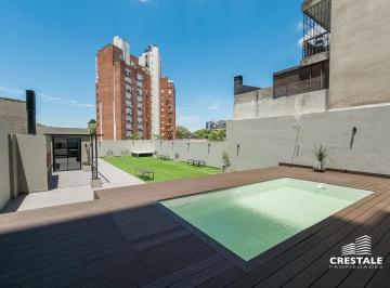 Departamento · 112m² · 4 Ambientes · 1 Cochera · Venta / Permuta - Departamento 2 Dorm. con Balcón - Parque España, Rosario.