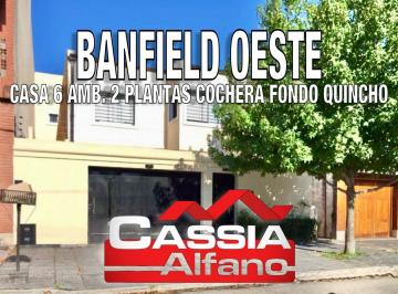 Casa · 280m² · 6 Ambientes · 2 Cocheras · Casa - Banfield Oeste