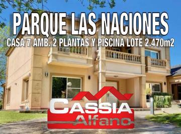 Casa · 460m² · 7 Ambientes · 2 Cocheras · Casa - Parque Las Naciones