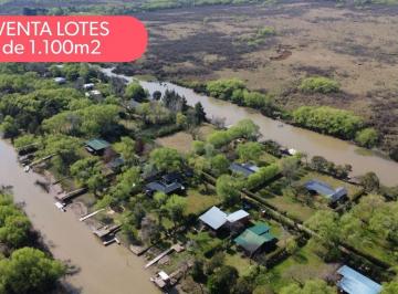 Terreno · 1100m² · 1 Ambiente · Venta Lote - Delta de Tigre