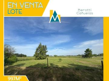 Terreno · 997m² · Lotes - Terreno en Cañuelas - Peluffo