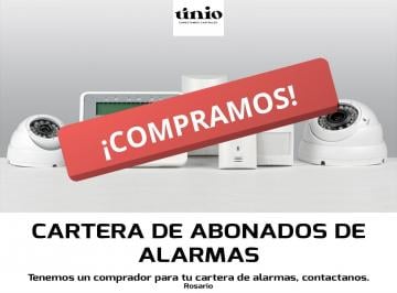 Fondo de comercio · 50m² · Únio Compra - Cartera de Abonados a Monitoreo de Alarmas.