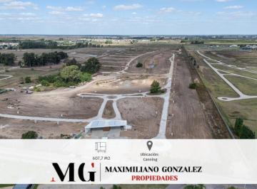 Terreno · 603m² · Lote Laguna Venta - Puebla Canning Barrio Privado