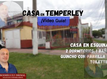 Casa · 170m² · 3 Ambientes · 1 Cochera · Casa de 2 Dorm. en Temperley - Apto Crédito