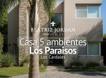 Casa · 186m² · 5 Ambientes · 2 Cocheras · Casa 5 Ambientes en Venta, Barrio Privado Los Paraisos, Los Cardales