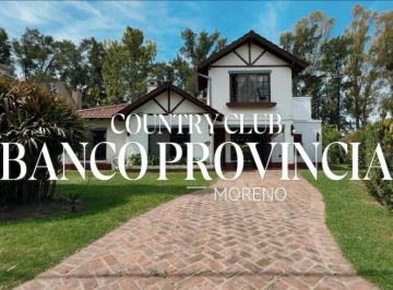 Casa de 5 ambientes, Moreno · Oportunidad en Venta de 5 Ambientes en Country Banco Provincia