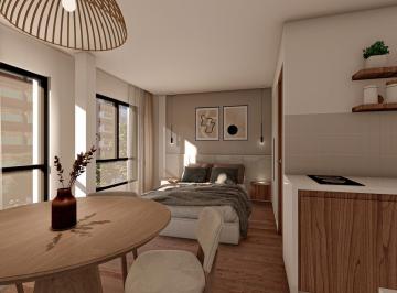 Departamento · 27m² · 1 Ambiente · Venta de Depto en Pozo 1 Amb Desarrollo Ideal Para Renta - Zona Guemes