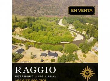 Casa · 100m² · 3 Ambientes · 3 Cocheras · Casa con 2ha de Terreno, Frente de Ruta y Costa de Rio - El Hoyo (Ez - 45)