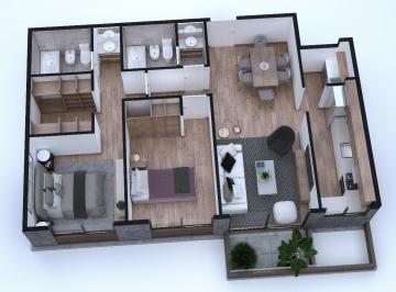 Departamento · 75m² · 3 Ambientes · Departamento - Castelar Norte