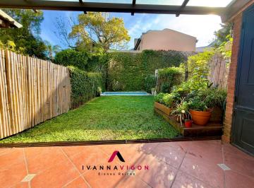 Casa · 110m² · 4 Ambientes · 1 Cochera · Casa Dúplex en Venta en Martínez, San Isidro, G. B. a. Zona Norte